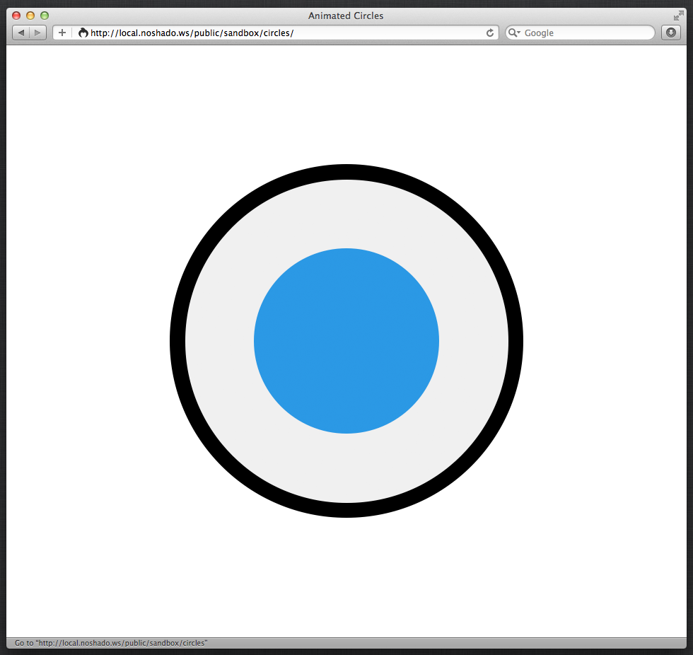 CSS3 Circle Experiment - 1